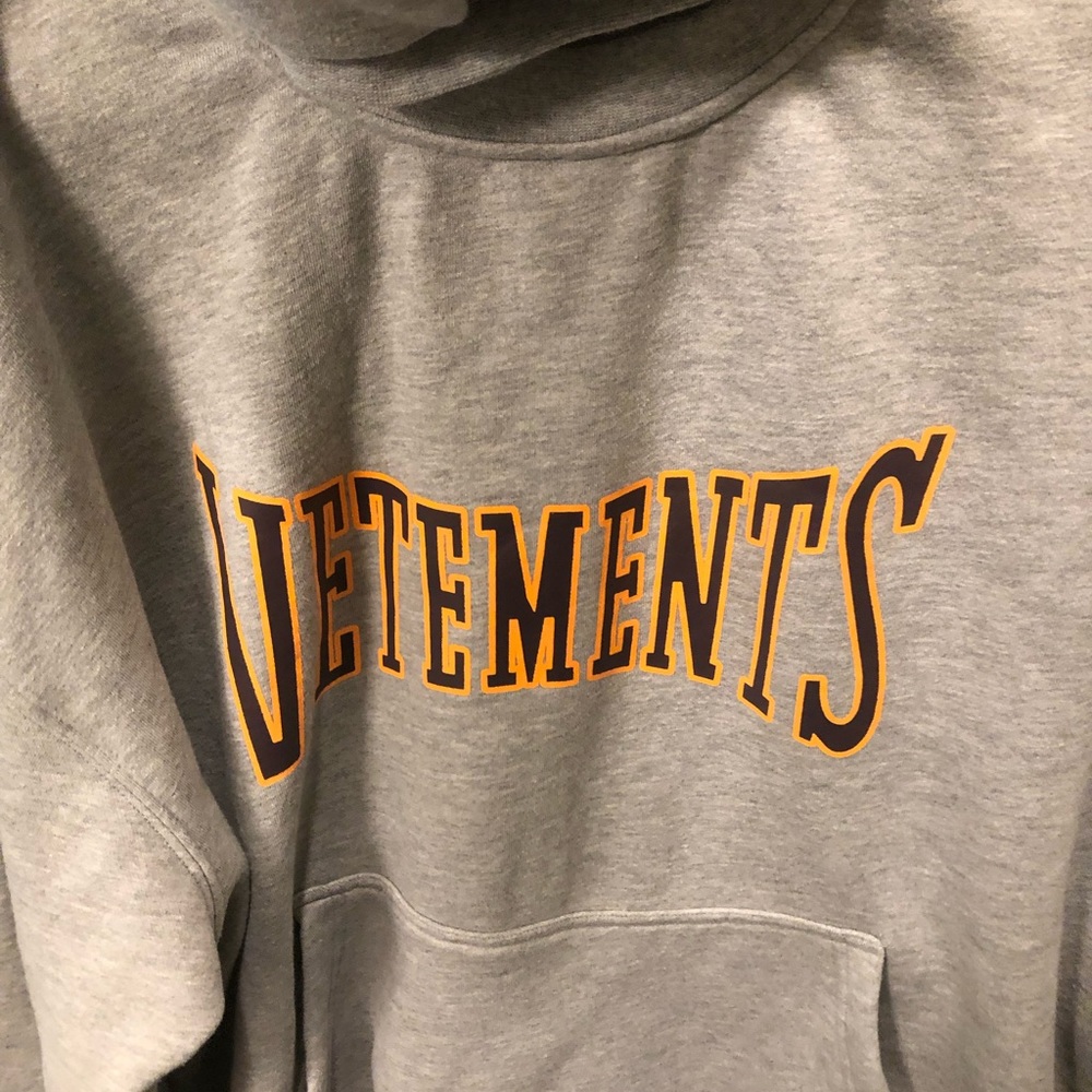 Vetements reversible hoodie